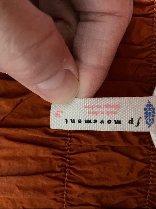 Free People Rust Orange Bundle:  shorts, lined size L,  dress has stretch XL, - Picture 3 of 6